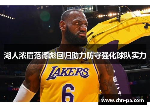 湖人浓眉范德彪回归助力防守强化球队实力 湖人浓眉范德彪回归助力防守强化球队实力