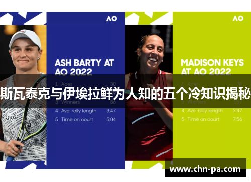 斯瓦泰克与伊埃拉鲜为人知的五个冷知识揭秘